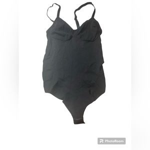 SHAPERX Bodysuit Tummy Control Shapewear Seamless Sculpting Thong Body Shaper